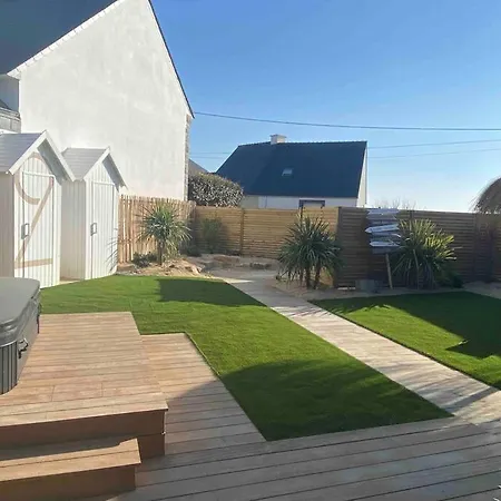 La Cabane De La Plage Quiberon Exterior photo